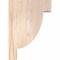 Ekena Millwork Alpine Smooth Corbel, Douglas Fir, 3 1/2"W x 10"D x 14"H COR04X10X14ALP00SDF - alternate 4